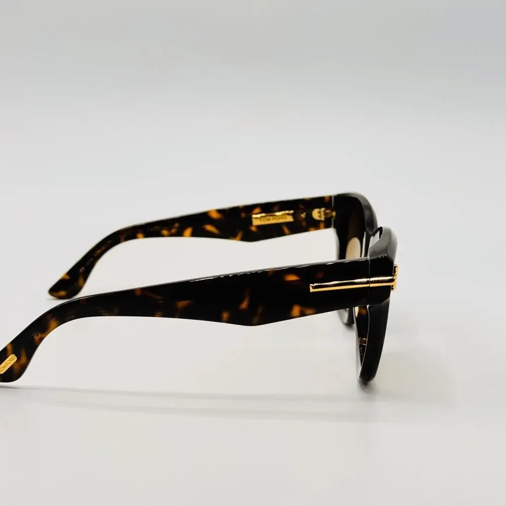 Tom Ford Sunglasses FT1329 52F Havana Butterfly Brown Gradient 53-20-140mm Italy